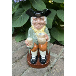 ROYAL DOULTON #8321 HAPPY JOHN LARGE 8 3/4" TOBY MUG / PITCHER